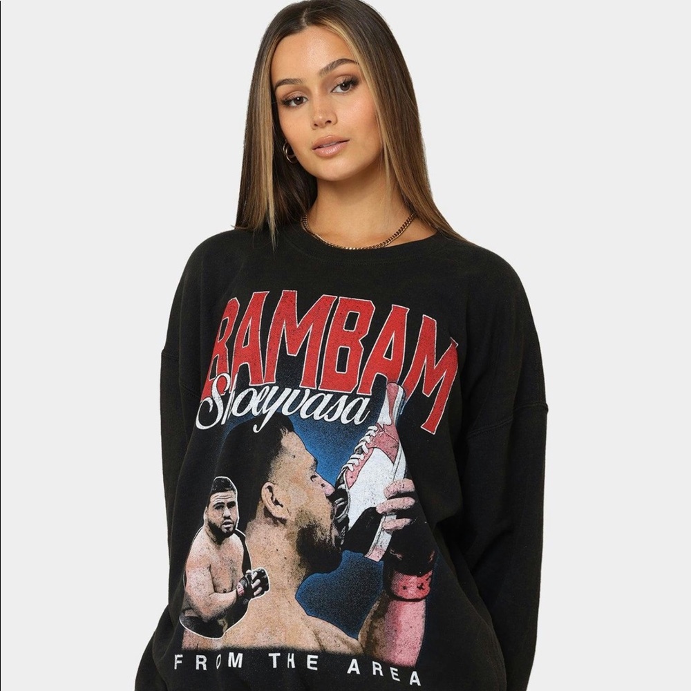 Goat crew x tai tuivasa shoeyvasa crewneck